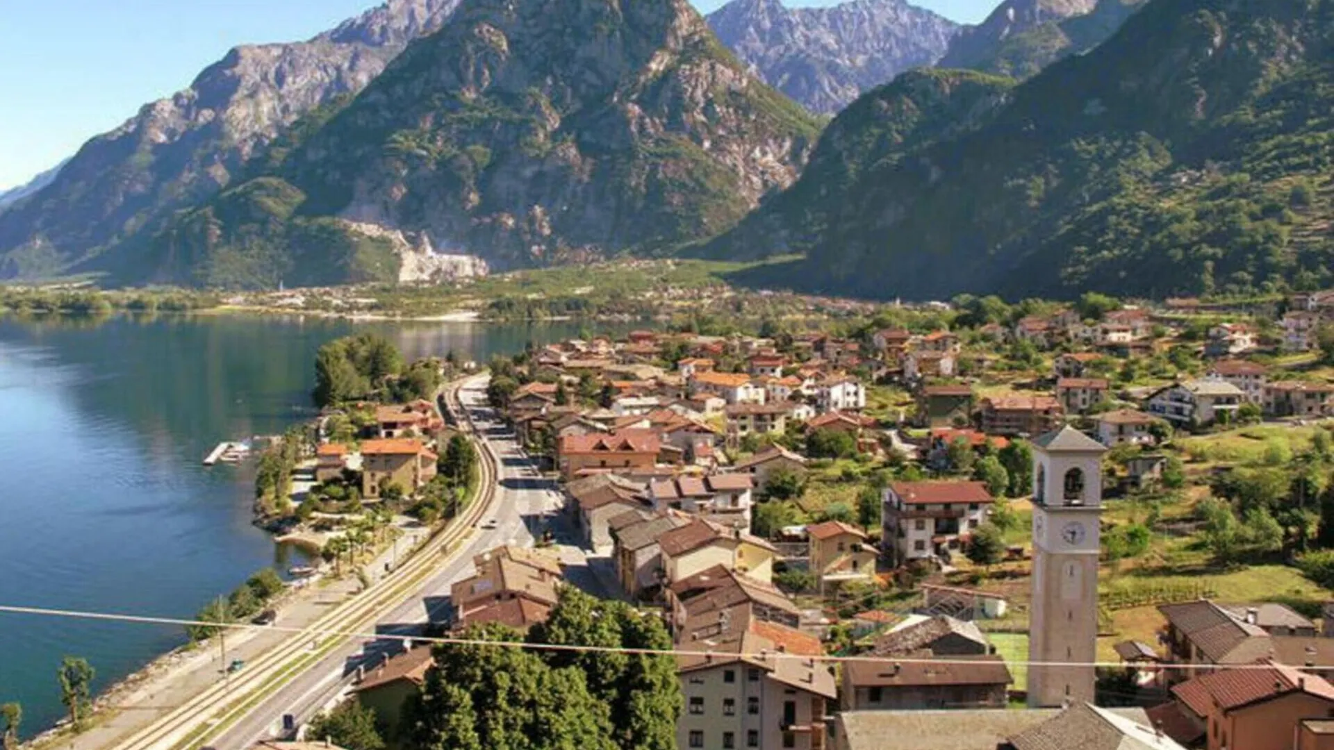 Ampio Appartamento Vista Lago & Monti Verceia Apartamento